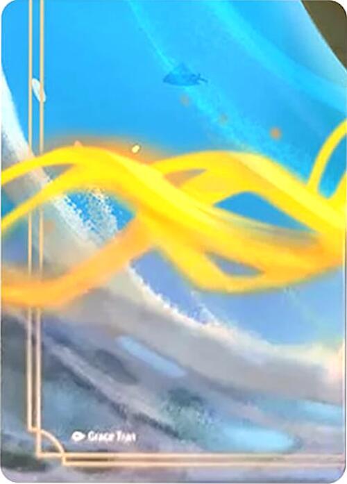 Azurite Sea Puzzle Insert (Bottom Left) - Disney Lorcana