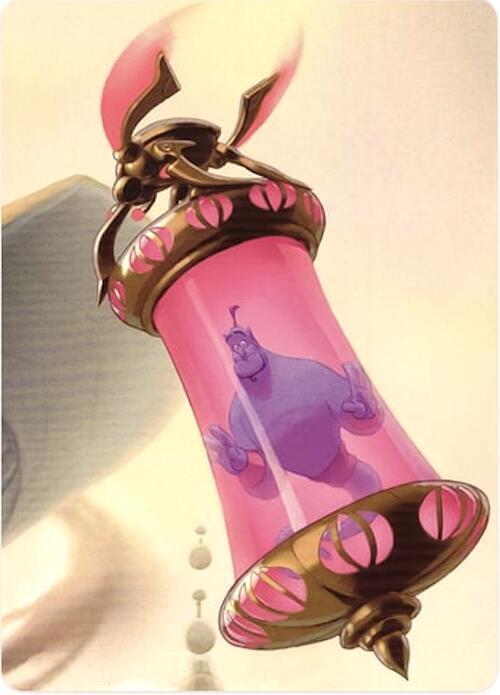 Reign of Jafar Puzzle Insert (Version 1 of 2) (Top Right) - Disney Lorcana