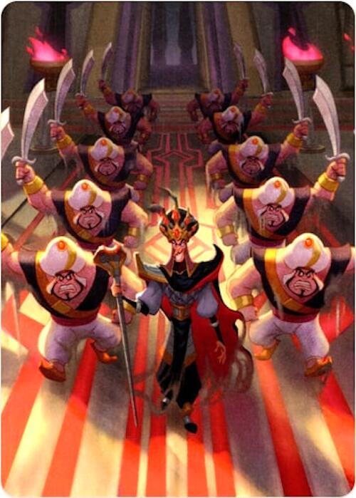 Reign of Jafar Puzzle Insert (Version 1 of 2) (Bottom Middle) - Disney Lorcana