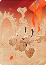 Reign of Jafar Puzzle Insert (Version 2 of 2) (Bottom Left) - Disney Lorcana
