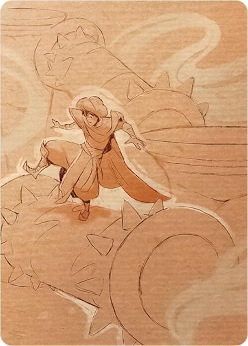 Reign of Jafar Puzzle Insert (Version 2 of 2) (Bottom Right) - Disney Lorcana