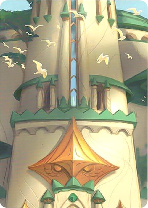 Archazia's Island Puzzle Insert (Version 1 of 2) (Middle Center) - Disney Lorcana