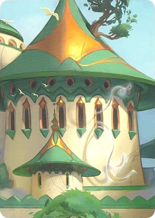 Archazia's Island Puzzle Insert (Version 1 of 2) (Middle Right) - Disney Lorcana