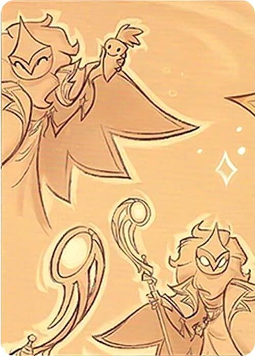 Archazia's Island Puzzle Insert (Version 2 of 2) (Top Middle) - Disney Lorcana