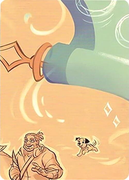 Archazia's Island Puzzle Insert (Version 2 of 2) (Top Right) - Disney Lorcana