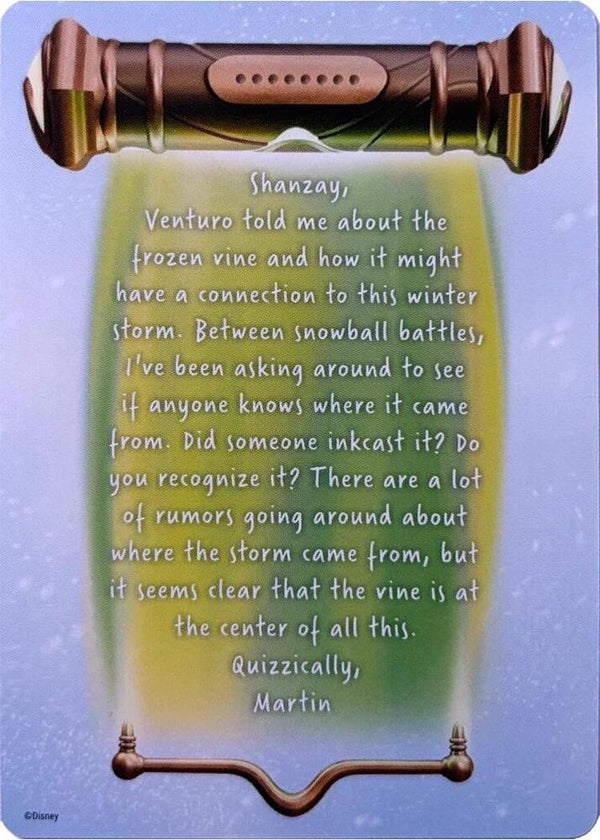 Winterspell Lore Card (8 of 9) - Disney Lorcana