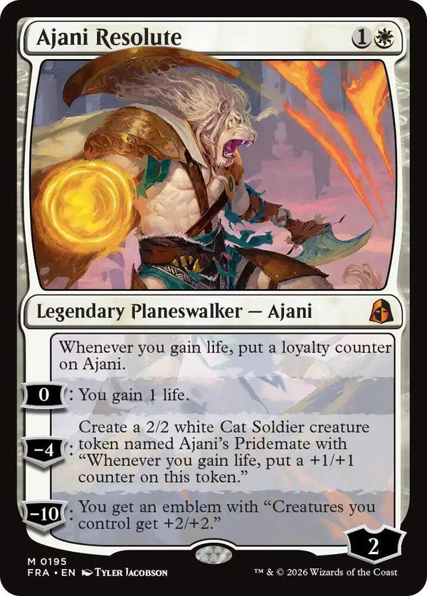 Ajani Resolute - Magic: The Gathering