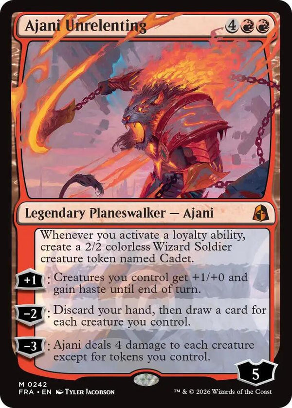Ajani Unrelenting - Magic: The Gathering
