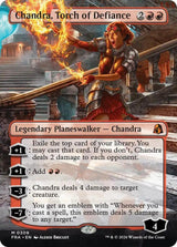 Chandra, Torch of Defiance (Borderless) - Magic: The Gathering