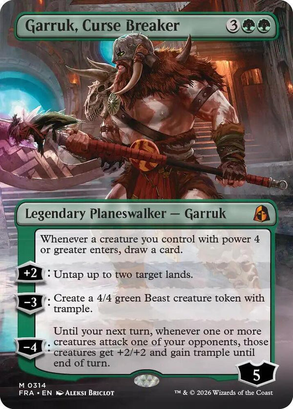 Garruk, Curse Breaker (Borderless) - Magic: The Gathering