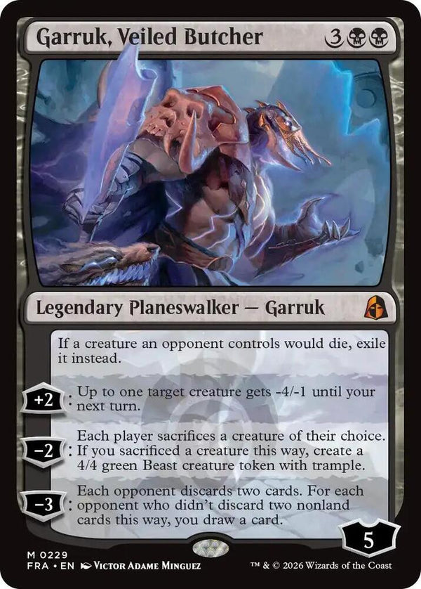 Garruk, Veiled Butcher - Magic: The Gathering