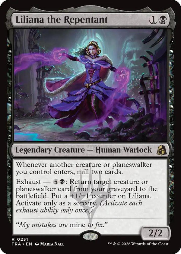 Liliana the Repentant - Magic: The Gathering