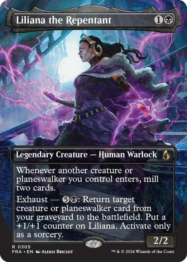 Liliana the Repentant (Borderless) - Magic: The Gathering