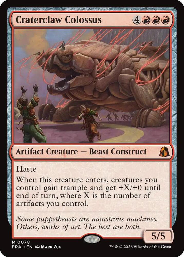 Craterclaw Colossus - Magic: The Gathering