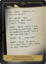 Whispers in the Well Case File Cards (4 of 18) - Disney Lorcana