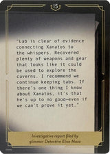 Whispers in the Well Case File Cards (15 of 18) - Disney Lorcana
