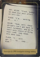 Whispers in the Well Case File Cards (18 of 18) - Disney Lorcana