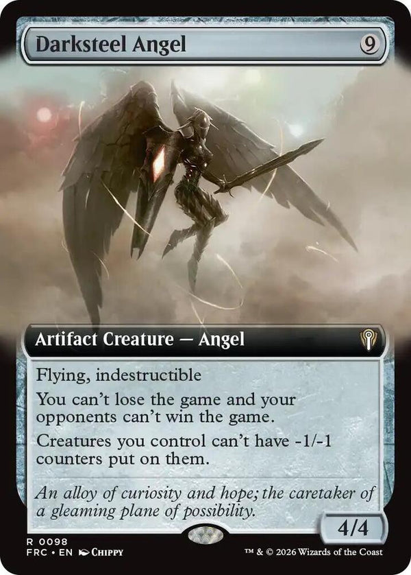 Darksteel Angel (Extended Art) - Magic: The Gathering