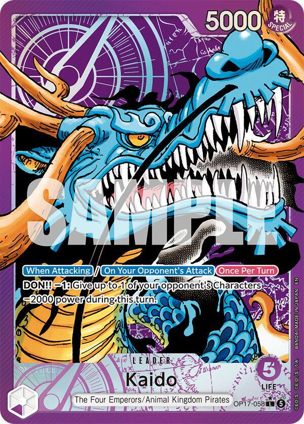 Kaido (058) (Alternate Art) - One Piece Card Game