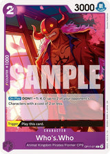 Who's.Who - One Piece Card Game