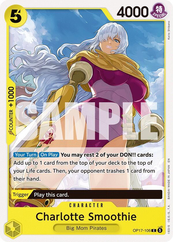 Charlotte Smoothie - One Piece Card Game