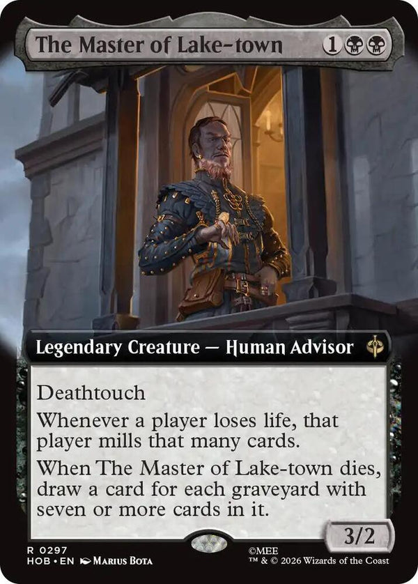 The Master of Lake-town (Extended Art) - Magic: The Gathering