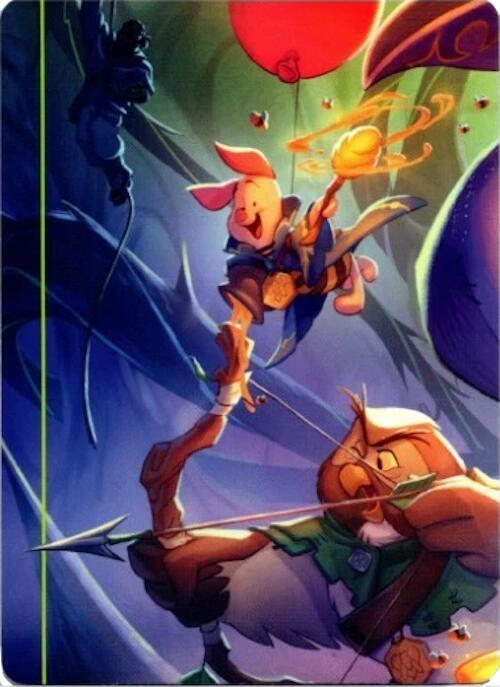 Attack of the Vine! Puzzle Insert (Middle Left) - Disney Lorcana