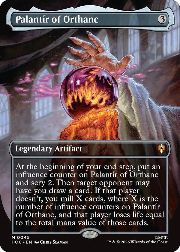 Palantir of Orthanc (Borderless) - Magic: The Gathering