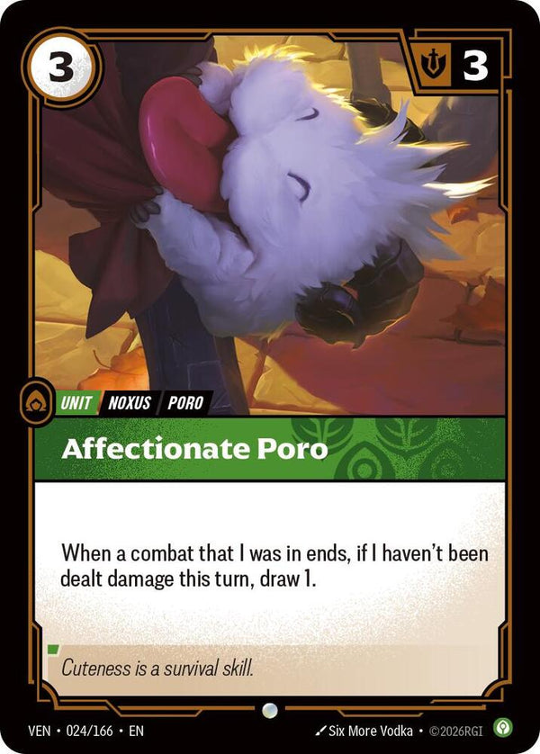 Affectionate Poro - Riftbound: League of Legends TCG