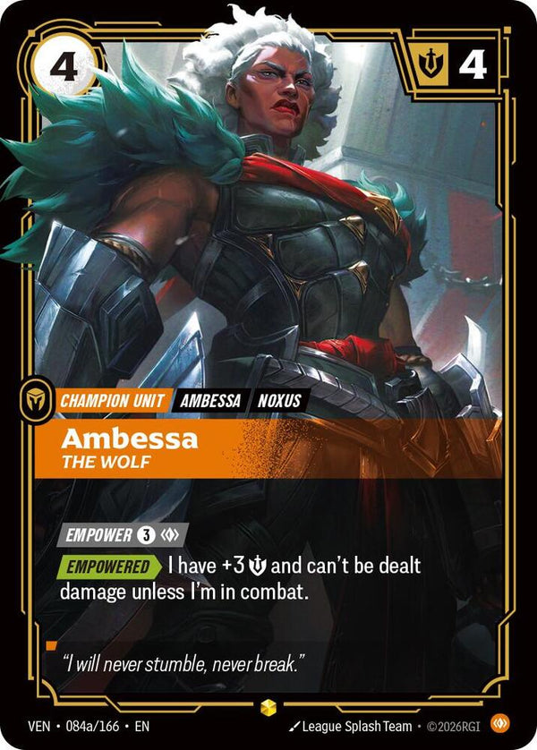 Ambessa - The Wolf (Alternate Art) - Riftbound: League of Legends TCG