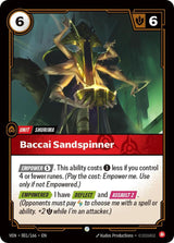 Baccai Sandspinner - Riftbound: League of Legends TCG