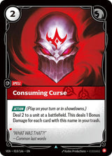 Consuming Curse (VEN 010/166) - Riftbound: League of Legends TCG
