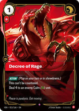 Decree of Rage (VEN 015/166) - Riftbound: League of Legends TCG