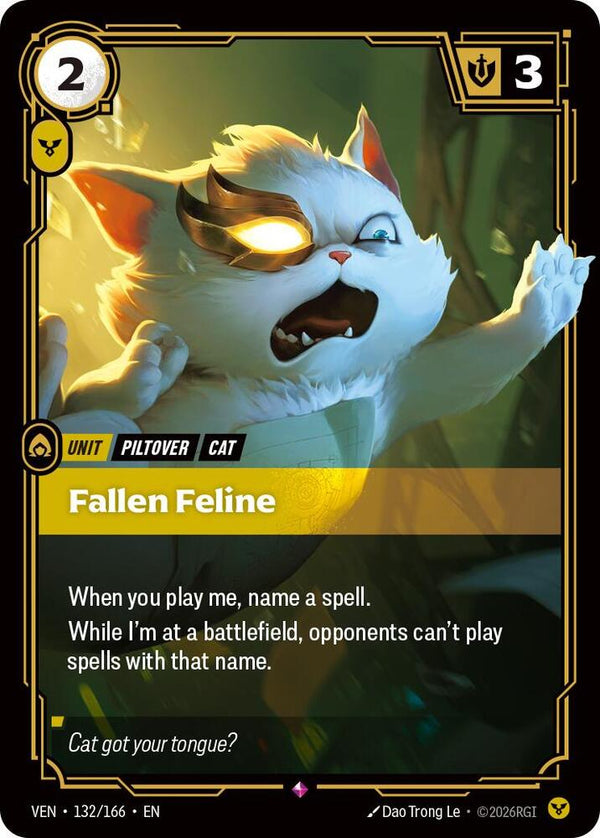 Fallen Feline (VEN 132/166) - Riftbound: League of Legends TCG