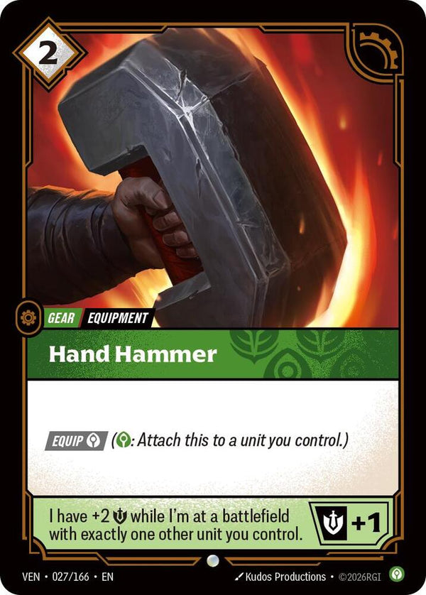Hand Hammer - Riftbound: League of Legends TCG