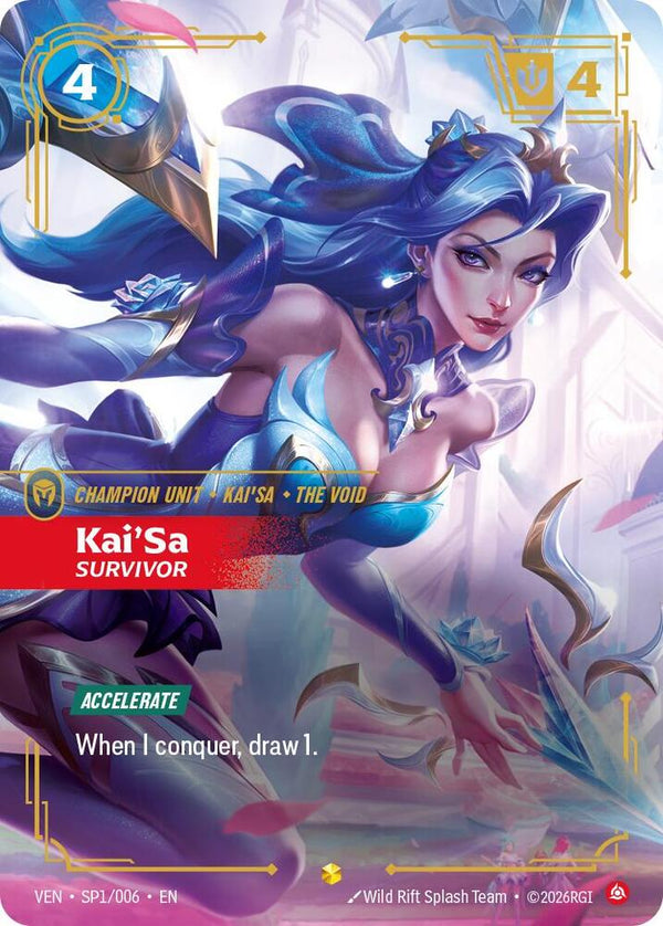 Kai'Sa - Survivor - Riftbound: League of Legends TCG