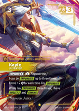 Kayle - Justified (Overnumbered) - Riftbound: League of Legends TCG