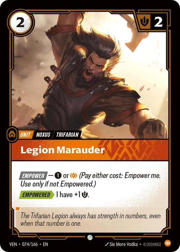 Legion Marauder (VEN 074/166) - Riftbound: League of Legends TCG