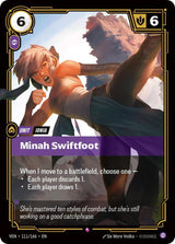 Minah Swiftfoot (VEN 111/166) - Riftbound: League of Legends TCG