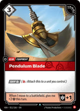 Pendulum Blade - Riftbound: League of Legends TCG