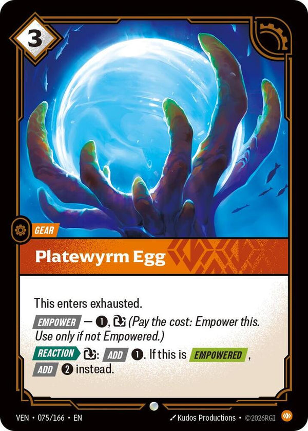 Platewyrm Egg (VEN 075/166) - Riftbound: League of Legends TCG