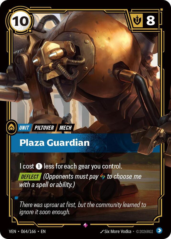 Plaza Guardian (VEN 064/166) - Riftbound: League of Legends TCG