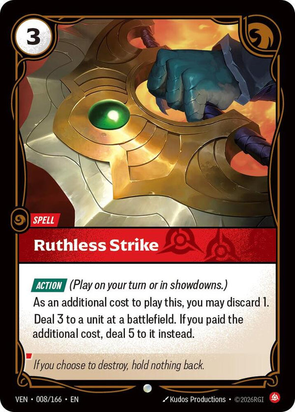 Ruthless Strike - Riftbound: League of Legends TCG