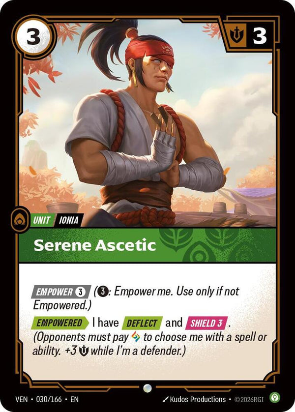 Serene Ascetic - Riftbound: League of Legends TCG