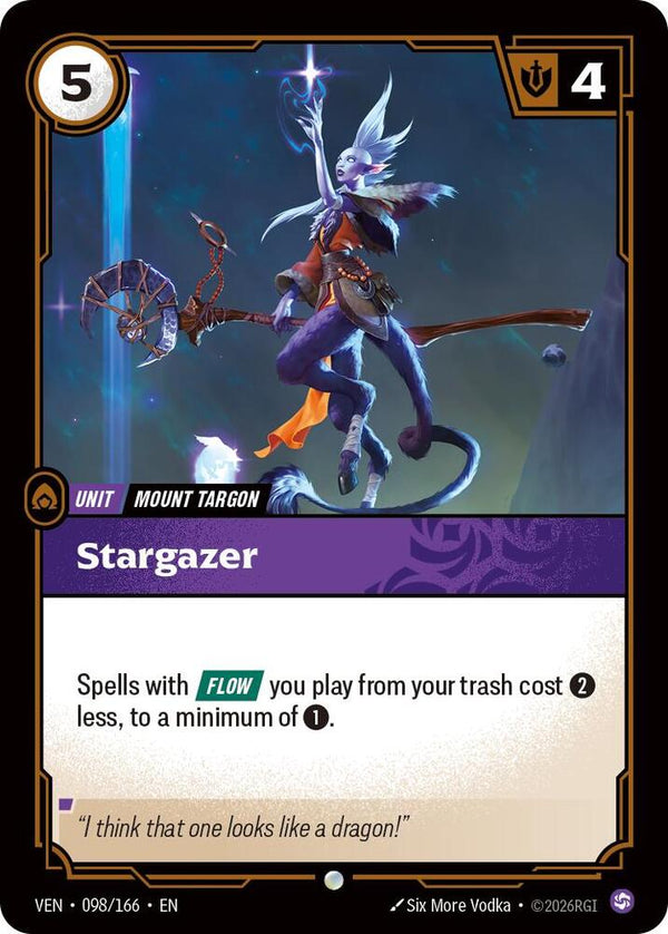 Stargazer (VEN 098/166) - Riftbound: League of Legends TCG
