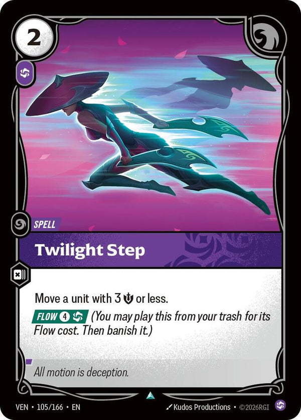 Twilight Step (VEN 105/166) - Riftbound: League of Legends TCG