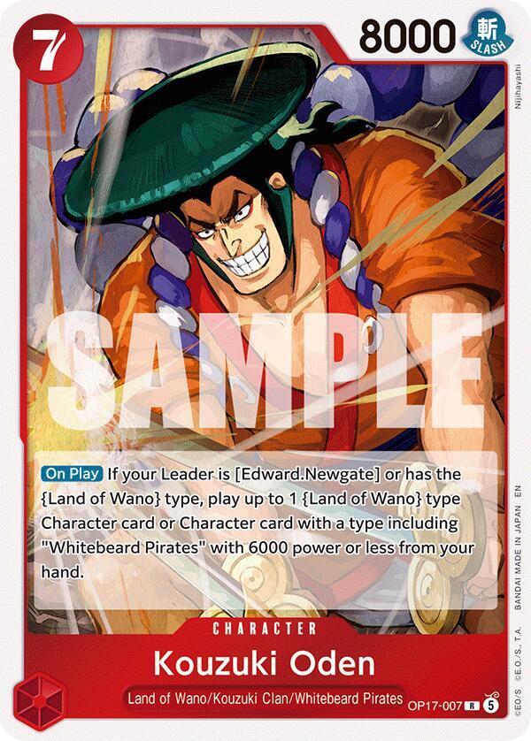 Kouzuki Oden - One Piece Card Game