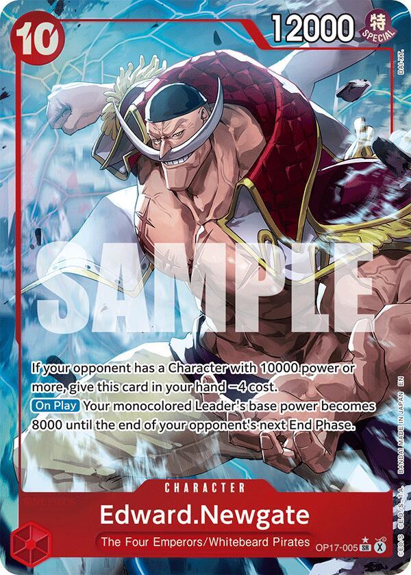 Edward.Newgate (005) (Alternate Art) - One Piece Card Game