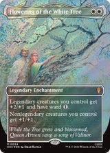 Flowering of the White Tree (Borderless) (Surge Foil) - Magic: The Gathering