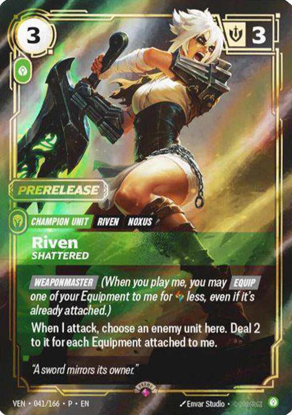 Riven, Shattered - Riftbound: League of Legends TCG